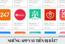 những app vay tiền bị bắt