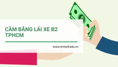 cầm bằng lái xe B2 TPHCM