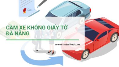 cầm xe không giấy tờ Đà Nẵng