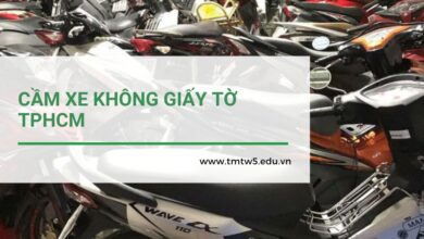 Cầm xe không giấy tờ TPHCM