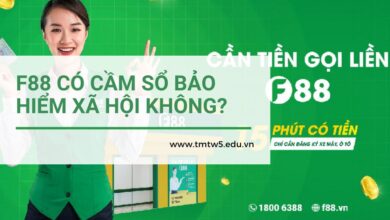 f88 có cầm sổ bảo hiểm xã hội không?