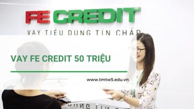 Vay FE Credit 50 triệu